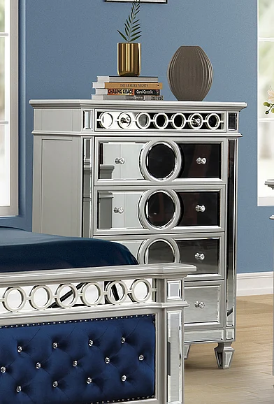 Titanic Furniture B200 Chest in Silver B200 C