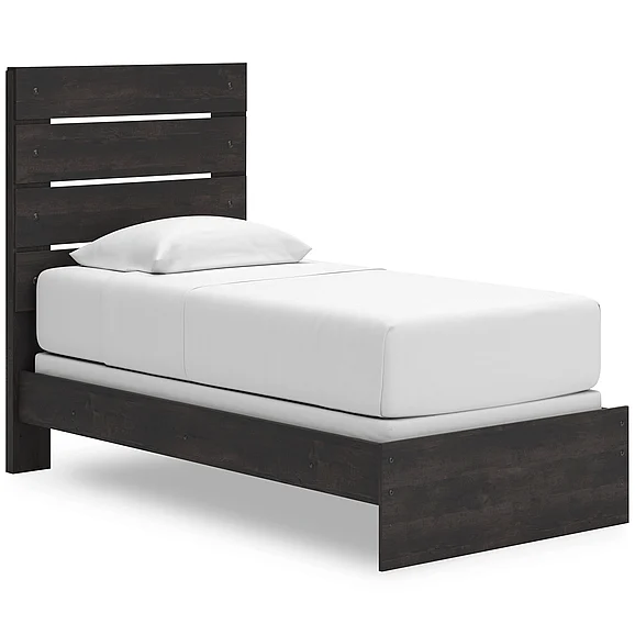 Granaport Twin Panel Bed in Dark Gray B2108B11 FedEx/UPS