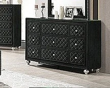 Crown Mark Cameo Dresser in Black B2180-1
