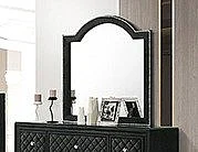 Crown Mark Cameo Dresser Top in Black B2180-11