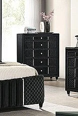 Crown Mark Armany Chest in Black B2300-4