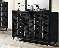 Crown Mark Armany Dresser in Black B2300-1