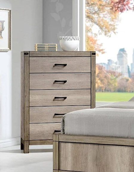 Crown Mark Furniture Matteo Chest in Melamine B3200-4