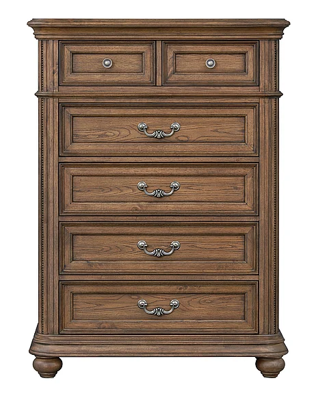 Avalon Furniture B00362 Drawer Chest in Brown Pine B00362 C