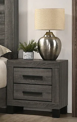 Titanic Furniture B370 Nightstand in Gray B370 N