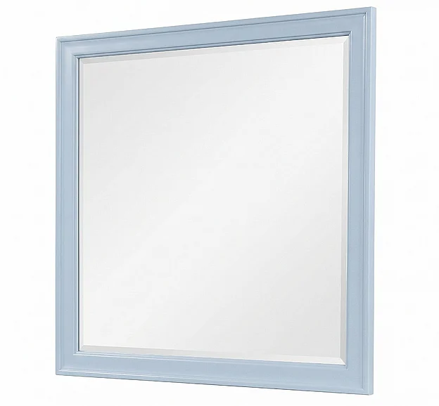 Crown Mark Louis Philip Mirror in Morandi Blue B3760-11