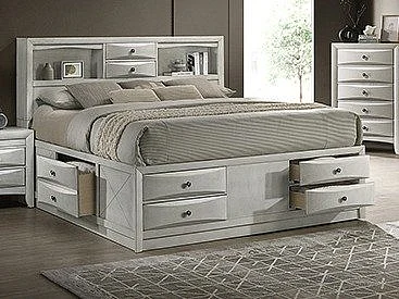 Crown Mark Emily Queen Storage Bed