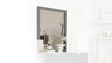 New Classic Kailani Mirror in Gray B4378G-060