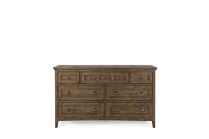 Magnussen Furniture Bay Creek Drawer Dressser in Toasted Nutmeg B4398-20