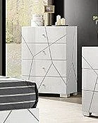 Crown Mark Ayla Chest in White B4520-4
