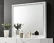 Crown Mark Ayla Dresser Mirror Top in White B4520-11