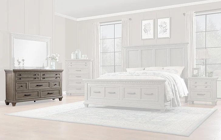 Massa Gallery Jaxon Dresser in Grey B460-1