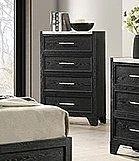 Crown Mark Lamar Chest in Black B4680-4