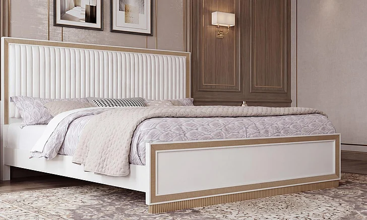 Massa Gallery LOLO Eastern King Bed in Gold
