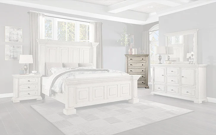 Massa Gallery Amelio Chest in White B470-5