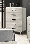 Crown Mark Nyomi Chest in White B4900-4