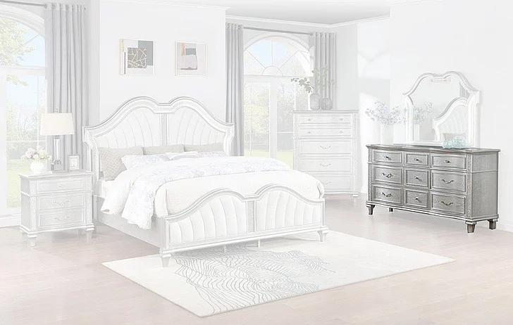 Massa Gallery Izabella Dresser in White B505-1