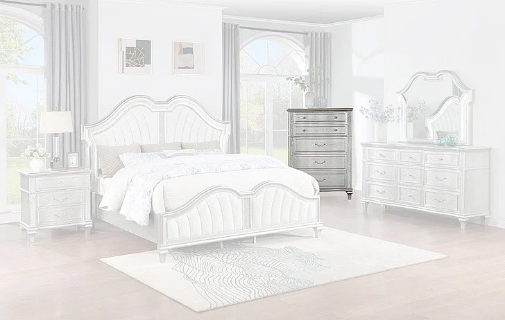 Massa Gallery Izabella Chest in White B505-5