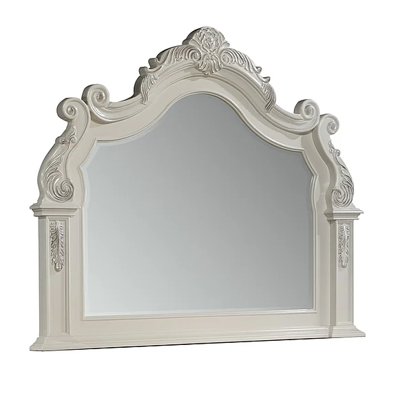 Massa Gallery Austin Mirror in White B585-2