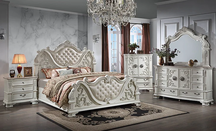 Massa Gallery Austin 2pc Bedroom Set in White