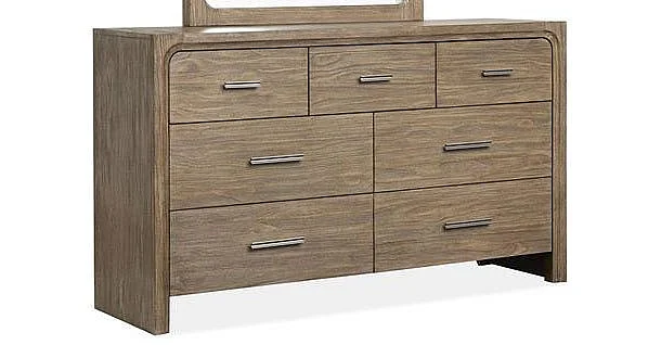 Magnussen Furniture Westbourne Drawer Dresser in Dark Umber B5888-20 PROMO