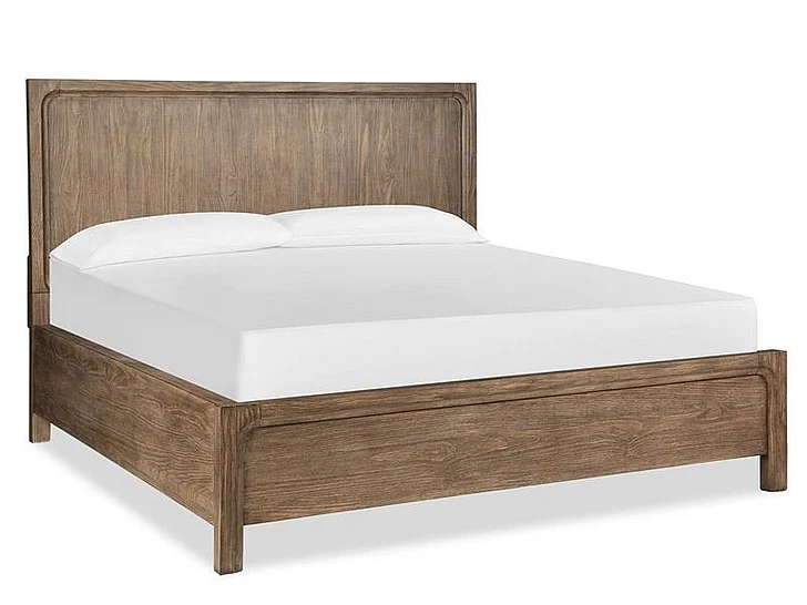 Magnussen Furniture Westbourne California King Panel Bed in Dark Umber