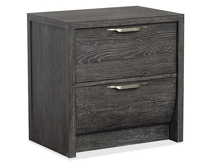 Magnussen Furniture Kinsley Drawer Nightstand in Black Heron B5890-01