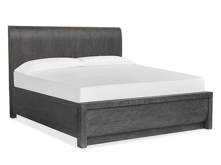 Magnussen Furniture Kinsley California King Panel Bed in Black Heron PROMO