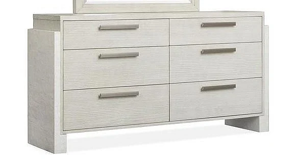Magnussen Furniture Lorelei Double Drawer Dresser in Misty Cloud B5893-22