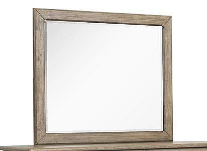 Magnussen Furniture Claremont Landscape Mirror in Smokey Taupe B5942-40