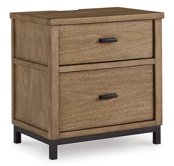 Tomtyn Nightstand in Light Brown B622-92 FedEx/UPS