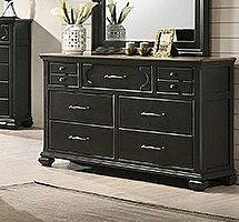 Crown Mark Hamilton Dresser in Charcoal B6560-1