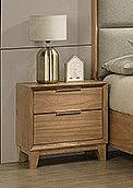 Crown Mark Florian Night Stand in Natural B6572-2