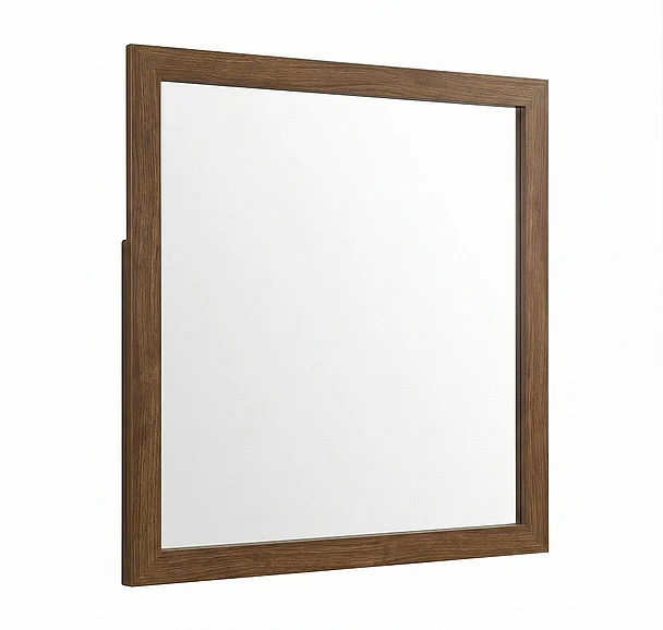 Crown Mark Lorraine Mirror in Rich Wood B6610-11