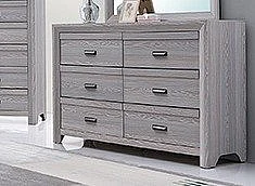 Crown Mark Adelaide Dresser Drift Wood B6710-1
