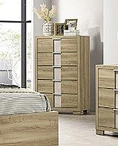 Crown Mark Rangley Chest in Driftwood B6832-4