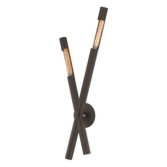 Troy Lighting Hendrix Wall Sconce B6882-BRZ/PBR