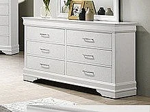 Crown Mark Amalia Dresser in White B6912-1