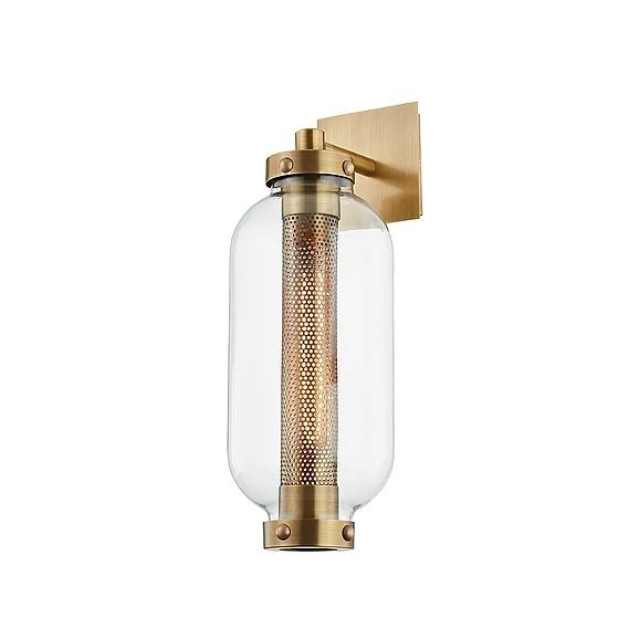 Troy Lighting Atwater Exterior Wall Sconce B7031-PBR