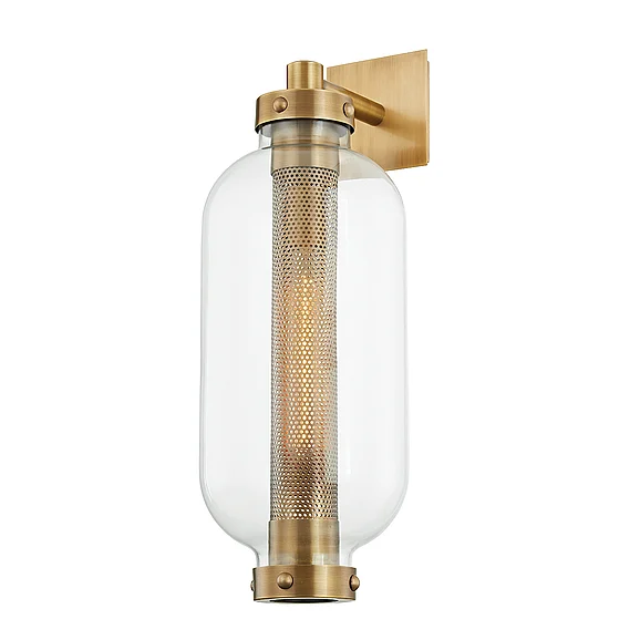 Troy Lighting Atwater Exterior Wall Sconce B7033-PBR