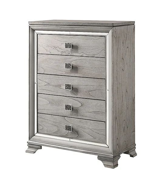 Crown Mark Vail Chest in Grey B7200-4