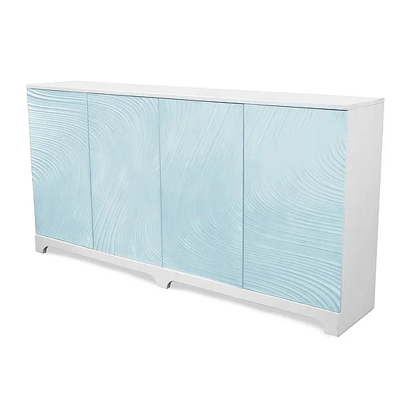 Sea Winds (Lineage) Positano Credenza in Aqua B72415