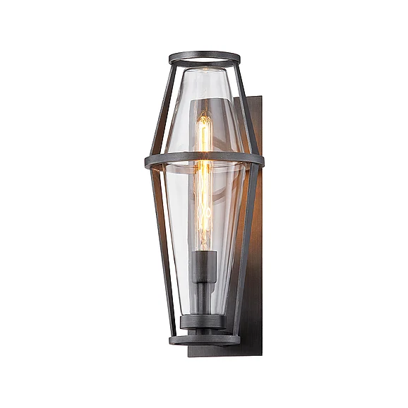 Troy Lighting Prospect Exterior Wall Sconce B7612-GRA
