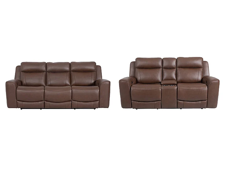 Parker Living Calgary 2pc Power Reclining Living Room Set in Autumn Umber MCGR-32PH-ATUB