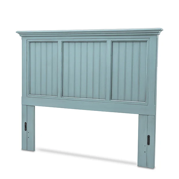 Sea Winds Monaco Queen Headboard in Bleu B81840-BLEU