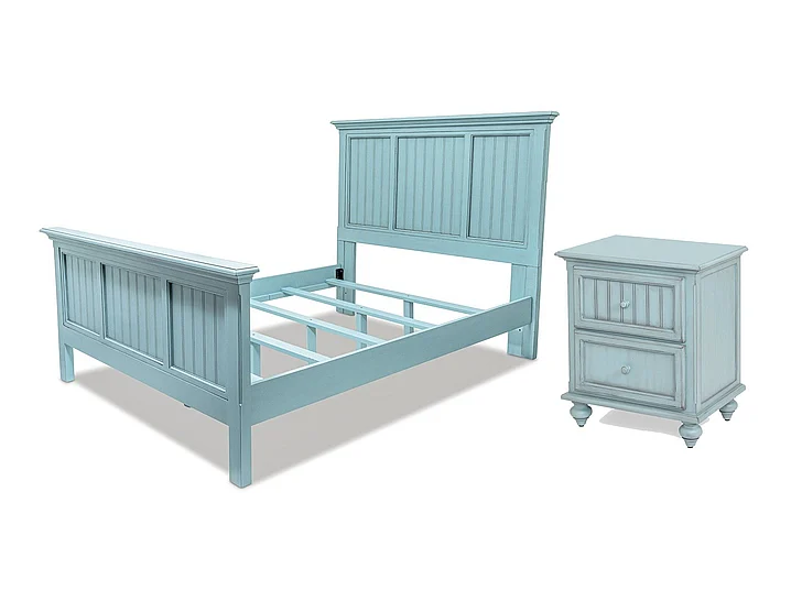 Sea Winds Monaco 2pc Bedroom Set in Bleu