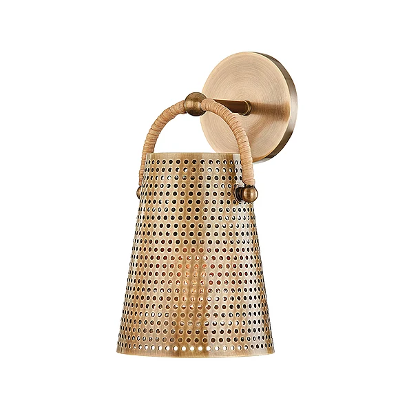 Troy Lighting Nile Wall Sconce B8213-PBR-CE