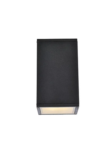 Elegant Raine Outdoor Wall in Black LDOD4041BK
