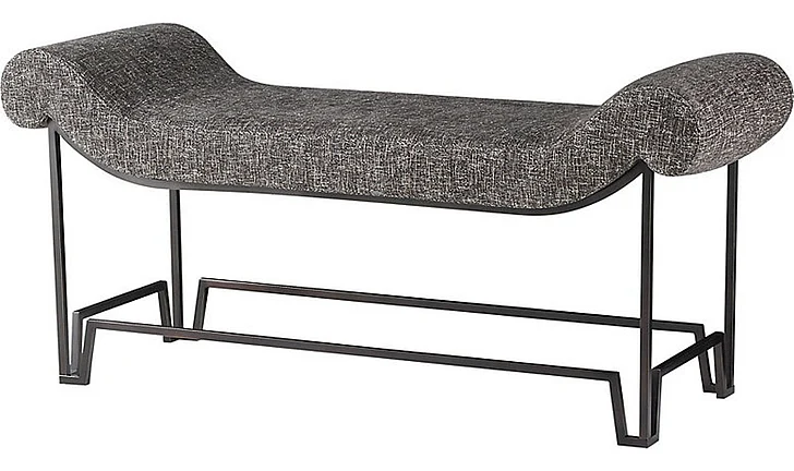 Baker Jean Louis Deniot Iron Eye Bench BA3117