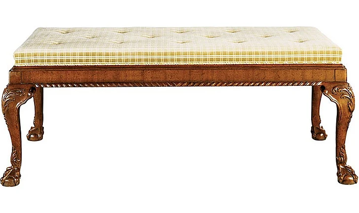 Baker Stately Homes Irish Baroque Bench BA5214